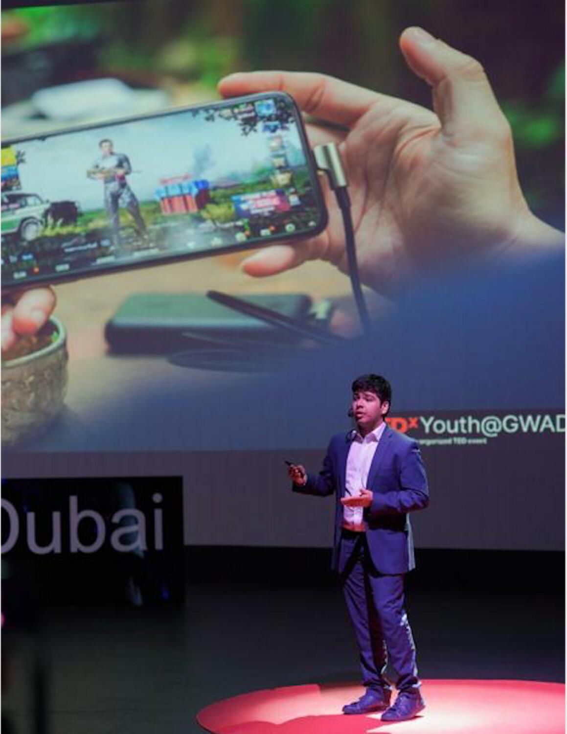 Photo: A student from Dubai created an app 